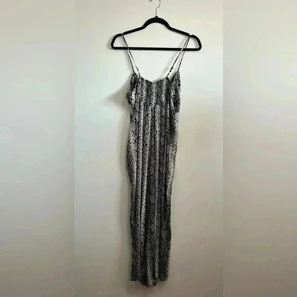 BNWT Topshop snake print  jumpsuit size 8-10/M - Picture 5 of 6